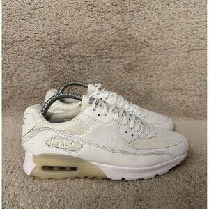 Nike Air Max 90 Ultra Essential 'White Athletic Shoes 724981-101 Women's Size 9